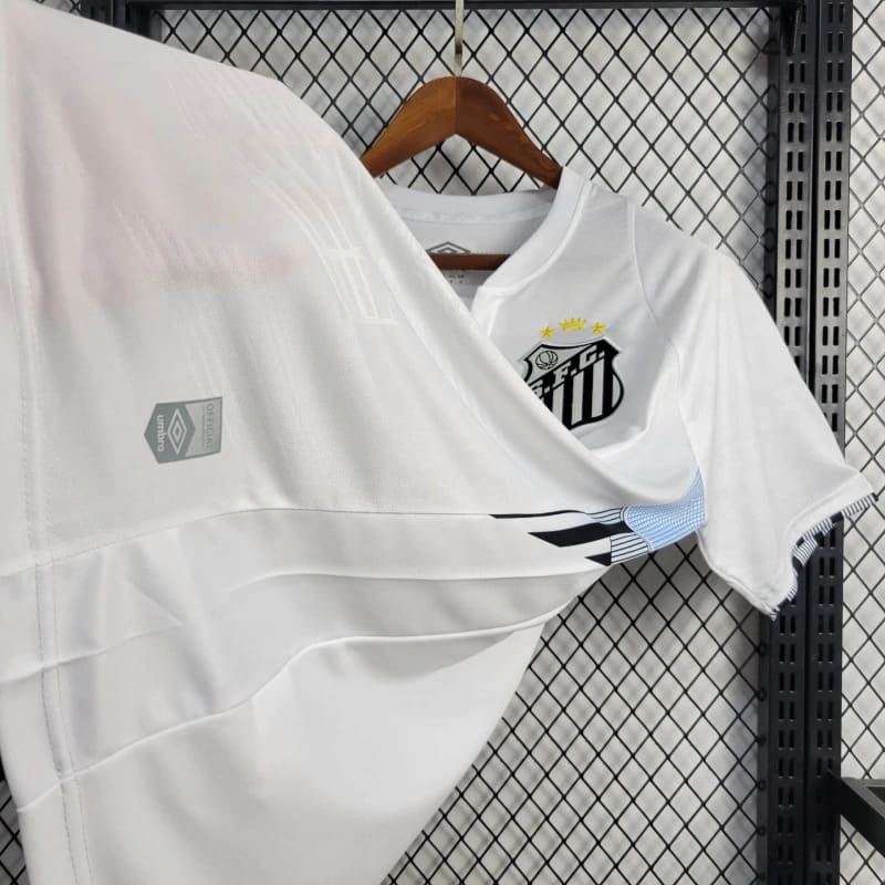 Camisa do Santos I 24/25 branca