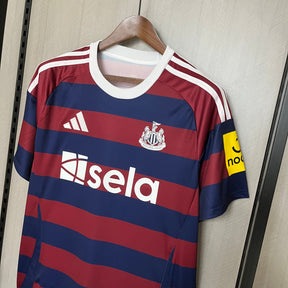 Camisa Newcastle United  24/25 Azul e Vermelha