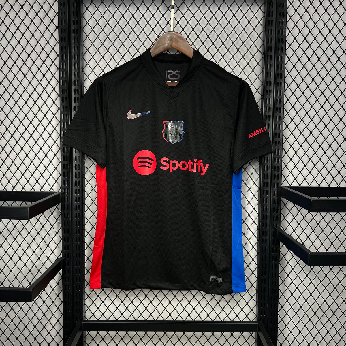 Camisa Barcelona II 24/25 Nike - Preto