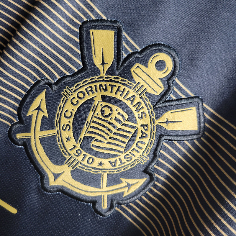 Corinthians Corinthians Ayrton Senna  2018/19 Preta e Dourada