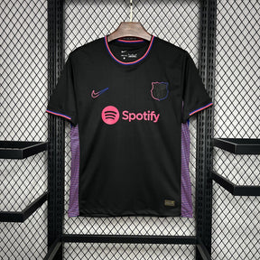 Camisa Barcelona 24/25 - Edição Especial - Preto e Rosa