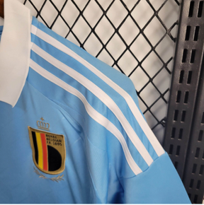 Camisa Bélgica Away 24/25 s/n° Torcedor Adidas Masculino - Azul celeste