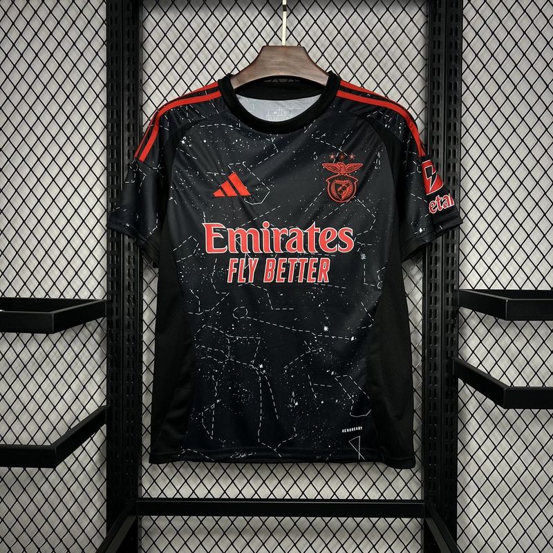 Camisa Benfica  II Adidas 24/25 Preta