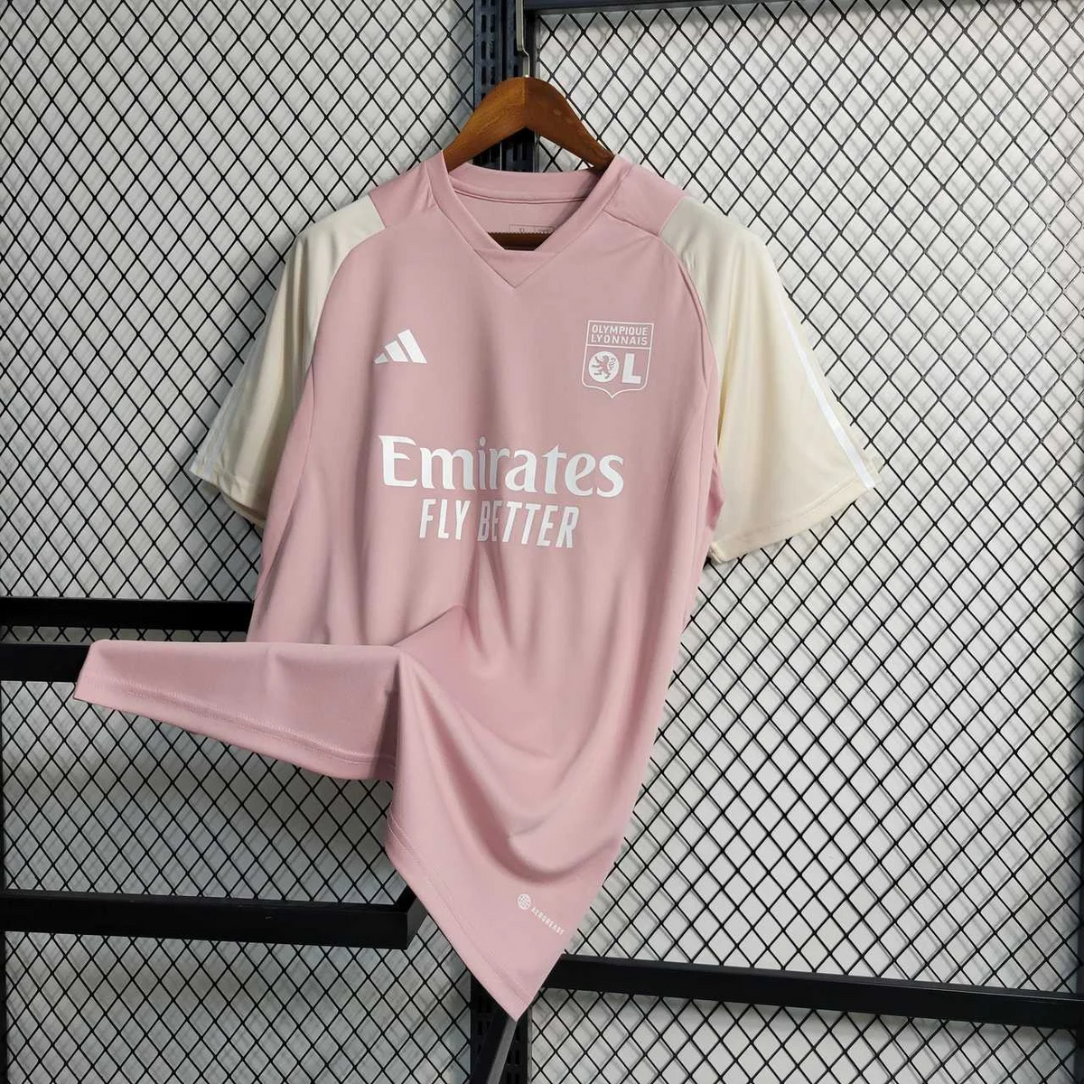 Camisa de treino Lyon 23/24 Rosa