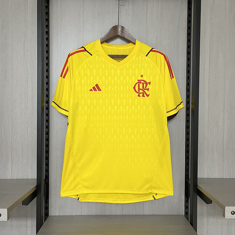 Camisa de Goleiro Flamengo 24/25 - Amarela