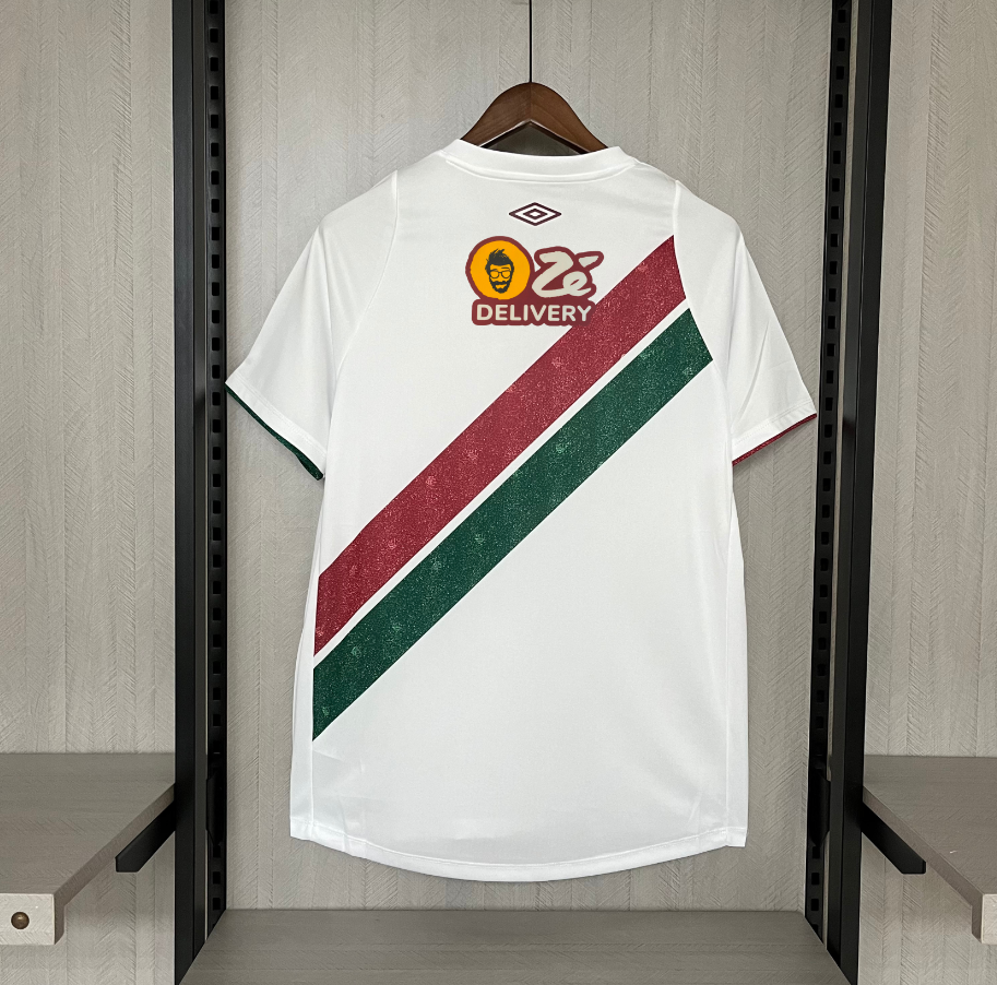 Camisa Fluminense 24/25  II Branco Umbro   (Com todos patrocinadores)