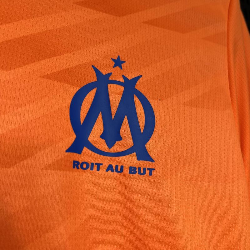 Camisa Olympique de Marseille Ill 24/25 Puma - Laranja