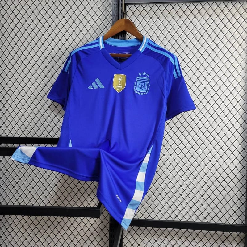 Camisa Argentina Away 24/25 Patch de Campeão