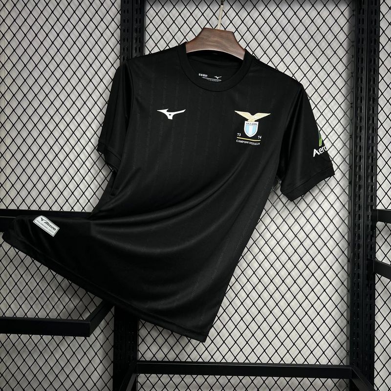 Camisa Lazio  Away 24/25 Mizuno - Preta