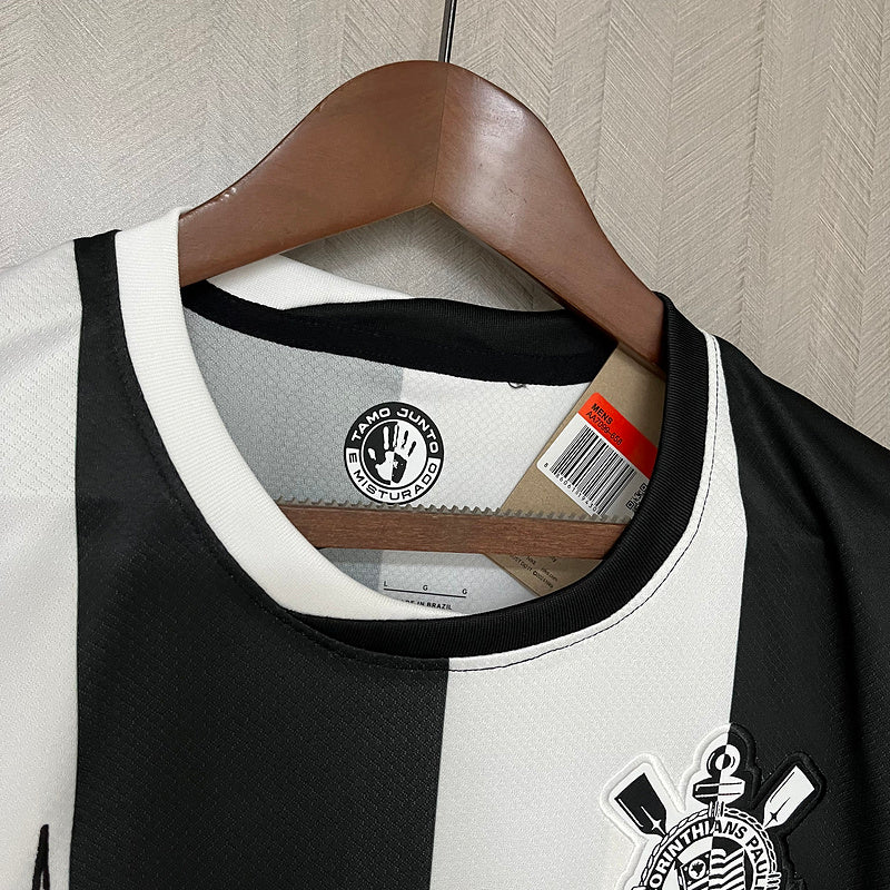 Camisa Nike Corinthians  III 24/25 - Preta e Branca (Porto Feliz e Região)