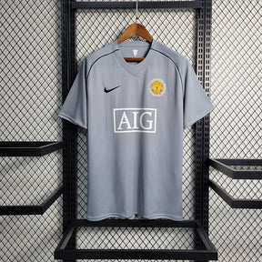 Camisa Manchester United Goleiro Cinza Retrô 07/08