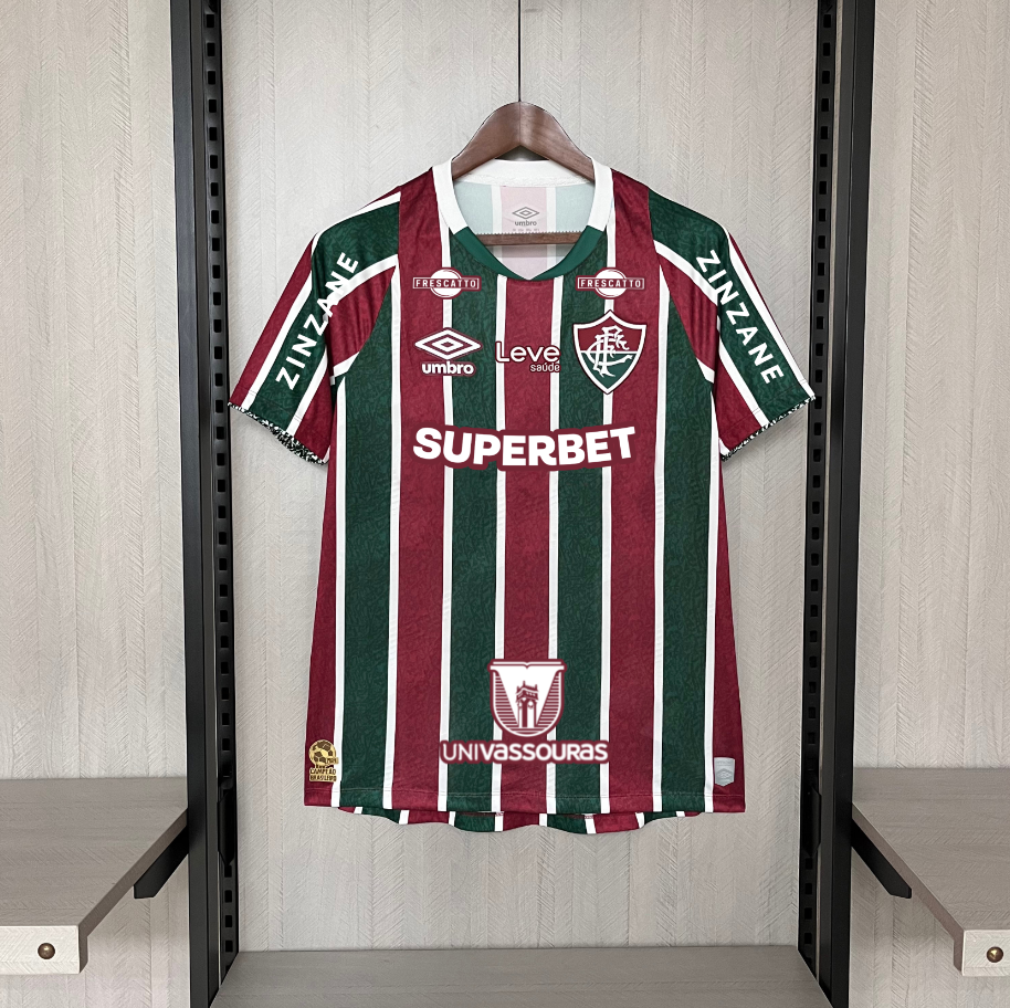 Camisa Fluminense 24/25 l Tricolor Umbro   (Com todos patrocinadores)