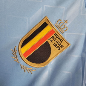 Camisa Bélgica Away 24/25 s/n° Torcedor Adidas Masculino - Azul celeste