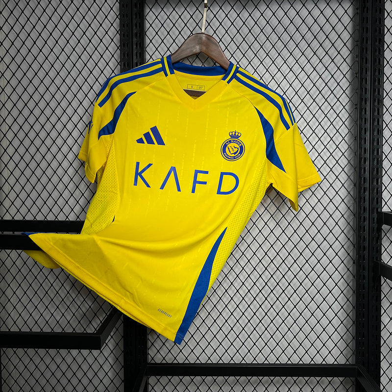 Camisa Al-Nassr I 24/25 Adidas Amarela