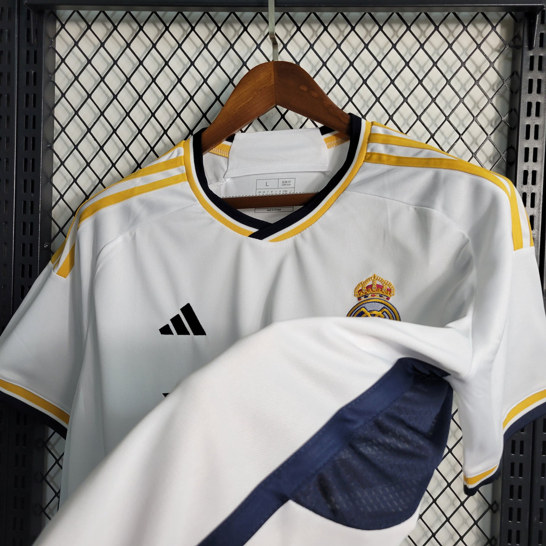 Camisa Real Madrid I 23/24 Adidas - Branca (Porto Feliz e Região)