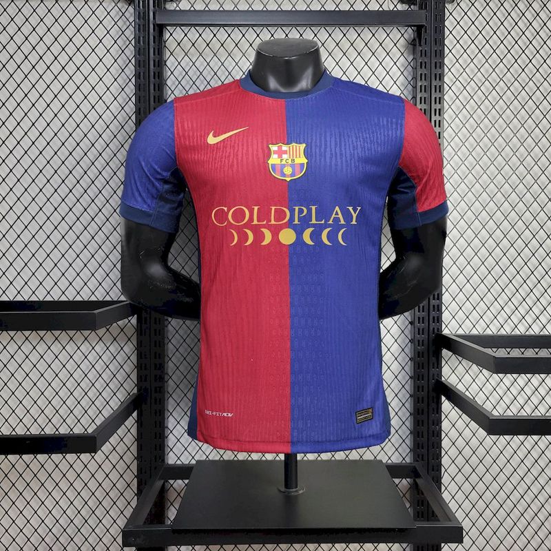 Camisa Barcelona I 24/25 ColdPlay jogador