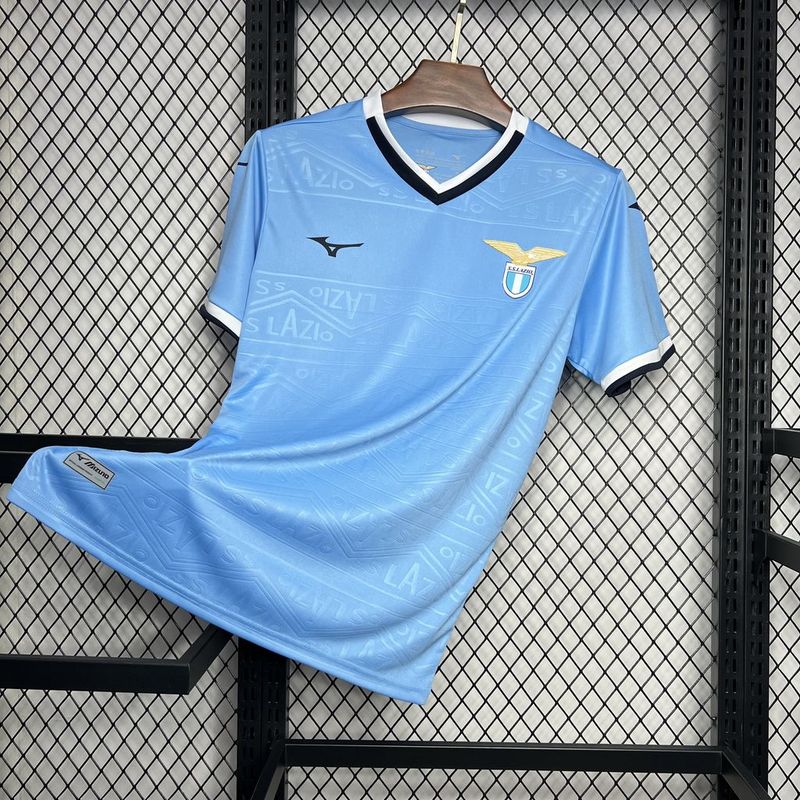 Camisa Lazio Home  24/25 Mizuno - Azul