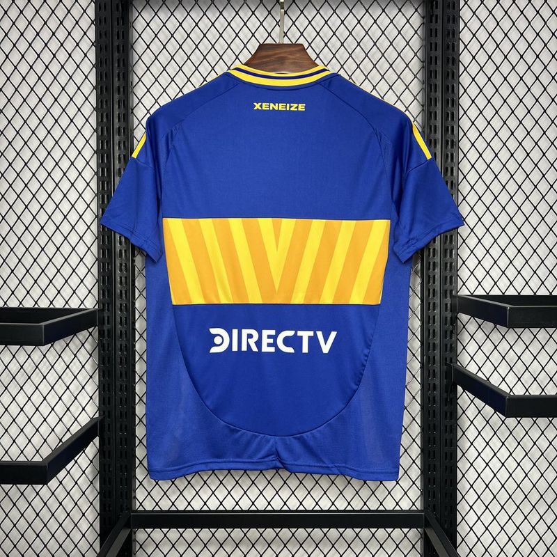 Camisa Boca Juniors Home Azul Escura III 2024/25 Masculina