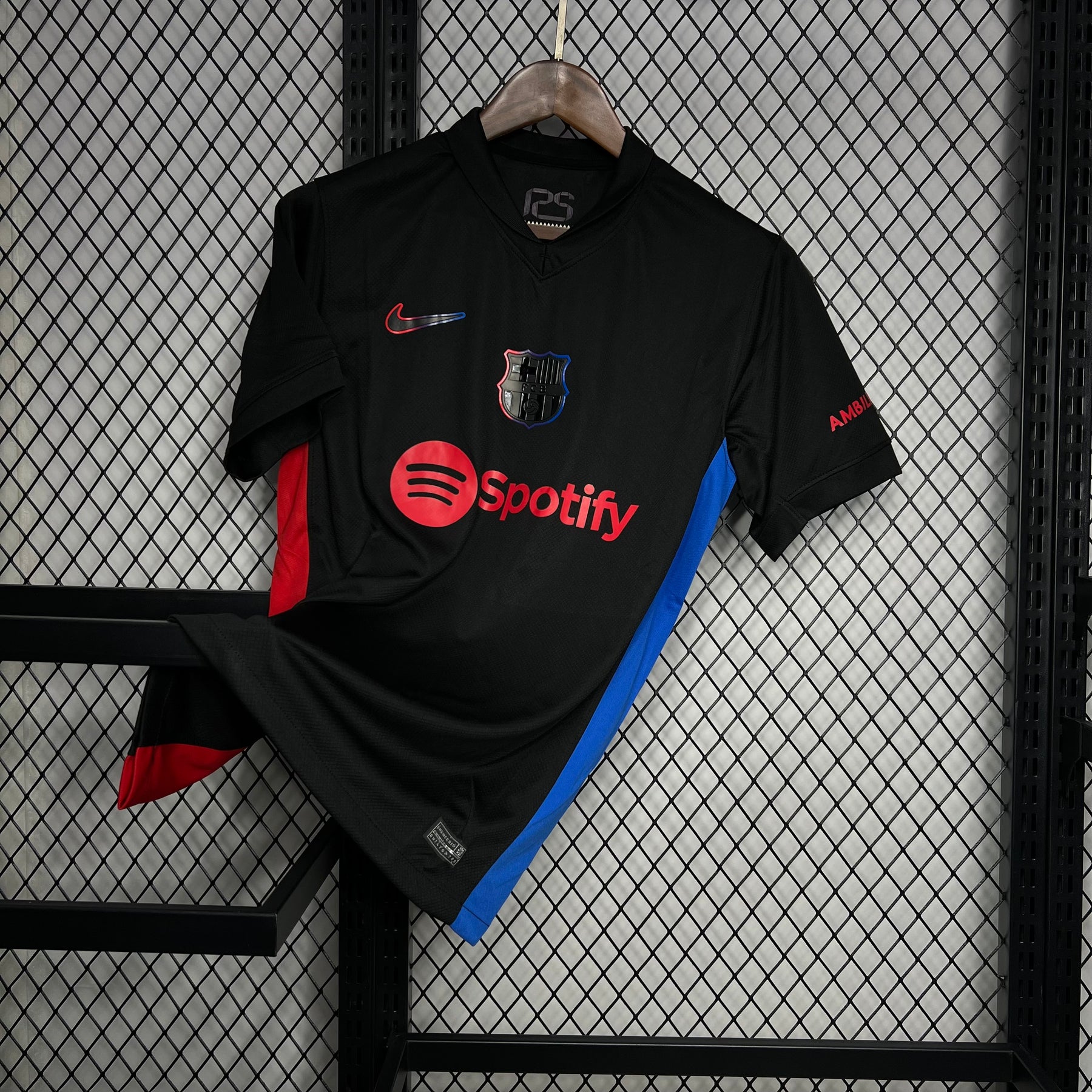 Camisa Barcelona II 24/25 Nike - Preto