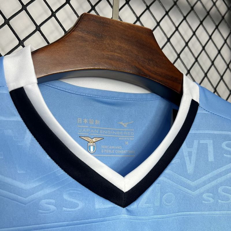 Camisa Lazio Home  24/25 Mizuno - Azul