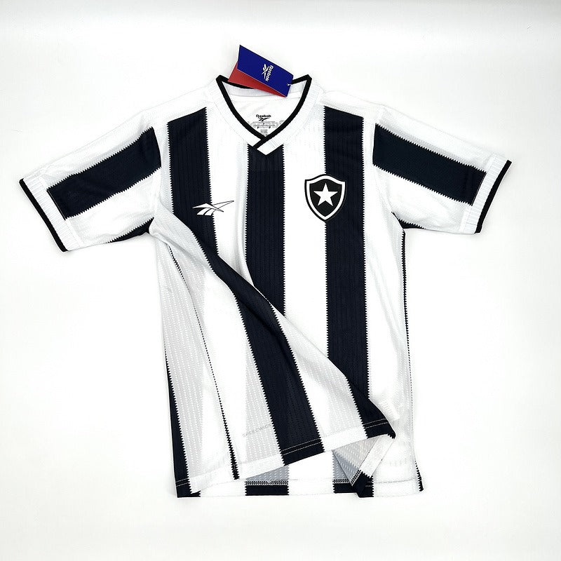 Camisa Reebok Feminina Botafogo 24/25 Casa - Preta e Branca