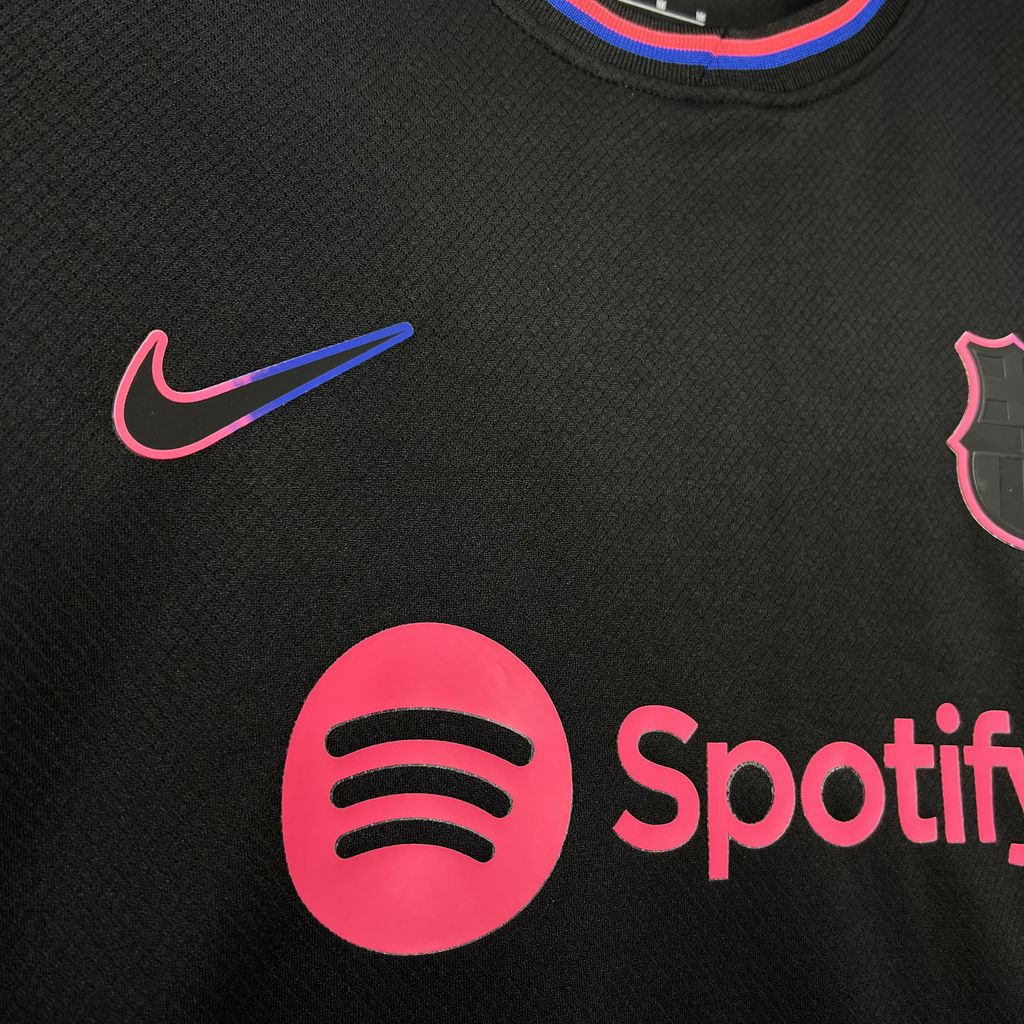 Camisa Barcelona 24/25 - Edição Especial - Preto e Rosa