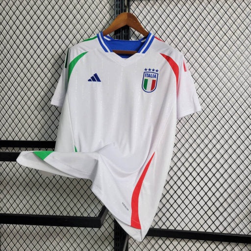 Camisa Itália Away 24/25 s/n° Torcedor Adidas Masculino - Branca