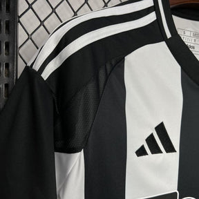 Camisa Newcastle United I 24/25 Branca e Preta