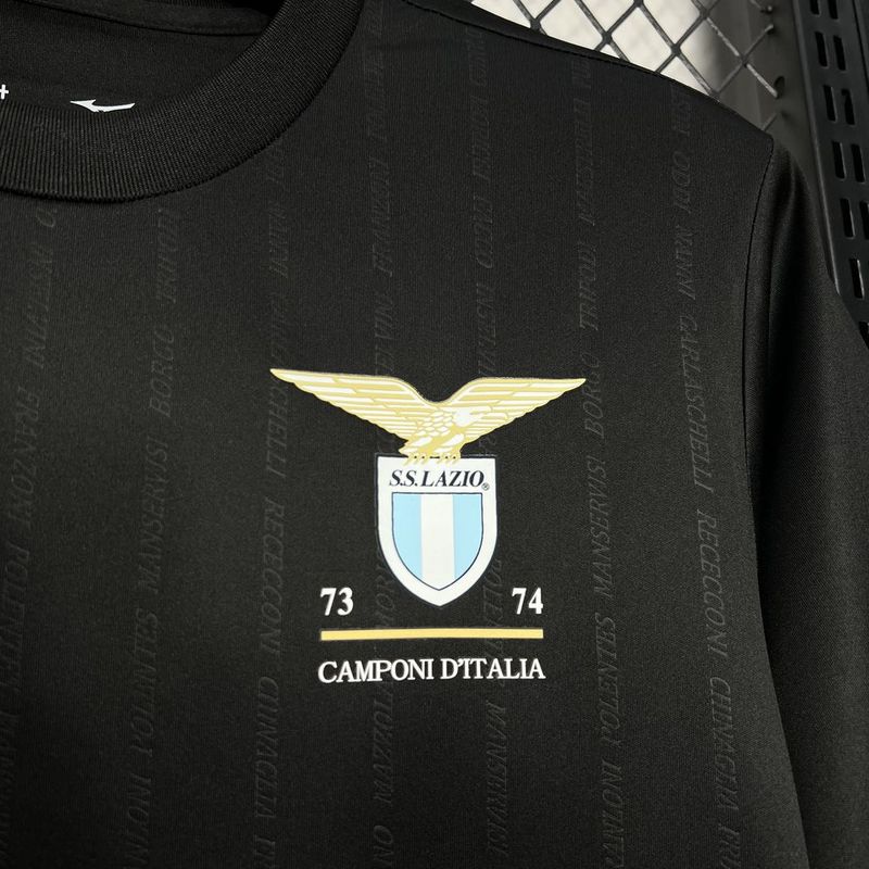 Camisa Lazio  Away 24/25 Mizuno - Preta