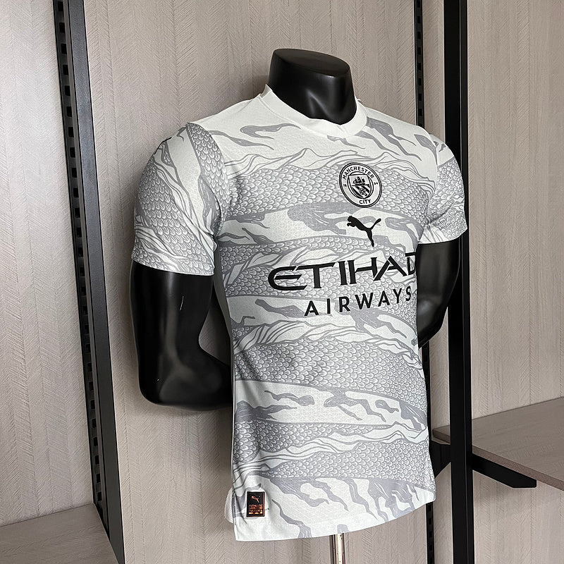 Camisa do Manchester City 24/25 Edição Dragão Chines Jogador