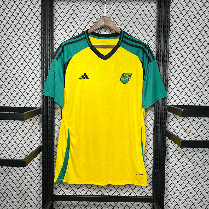 Camisa  da Jamaica 24/25 Verde e Amarela