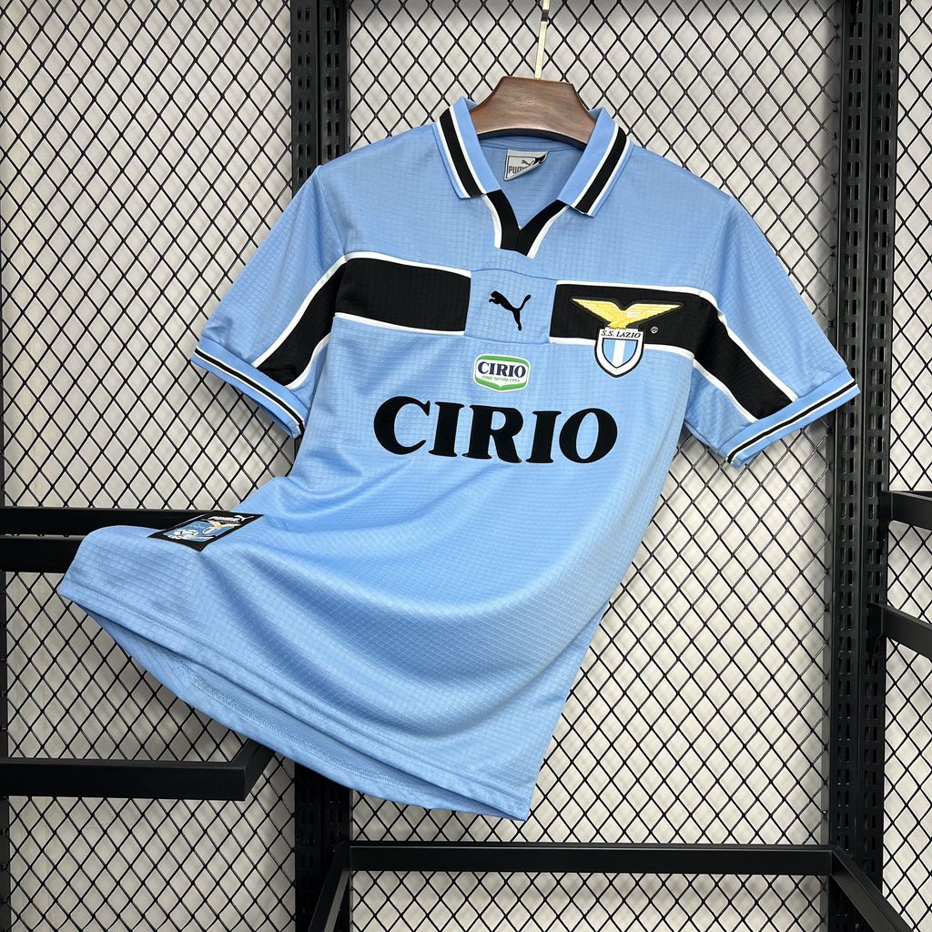 Camisa Lazio Retrô 1998/1999 Azul - Puma