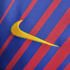 Camisa Barcelona Home (1) 2017/18 Nike Retrô Masculina