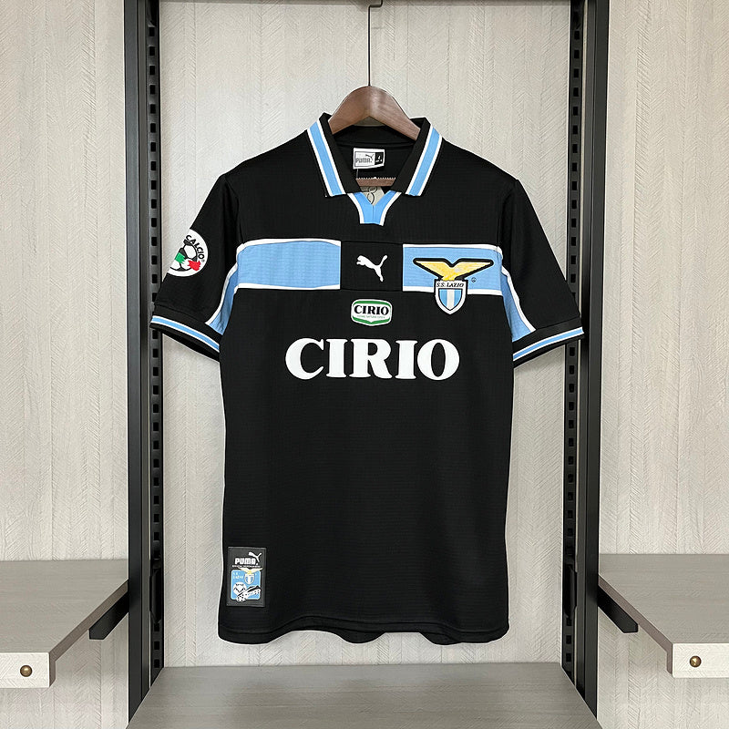 Camisa Retro Lazio Puma Away 1998 Preto