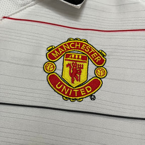 Camisa Manchester United 2004/06 - Retrô Masculino - Branca