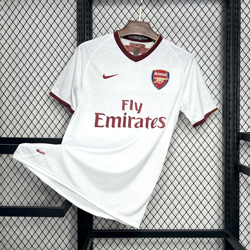 Camisa Arsenal Retrô III Third 07/08 Branca