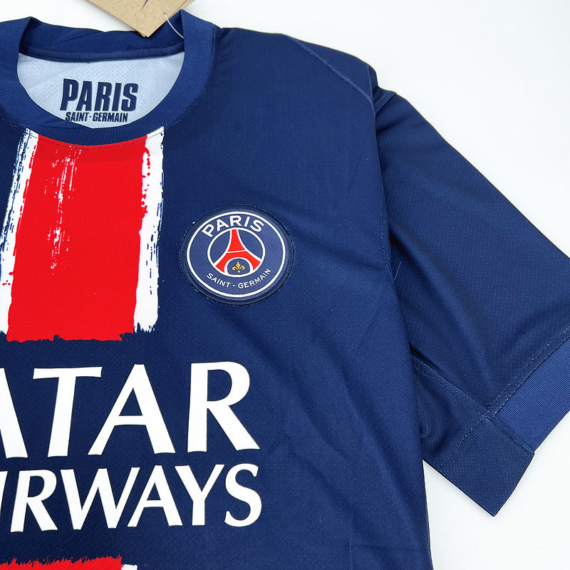 Camisa do  PSG l  24/25 Azul e Vermelha