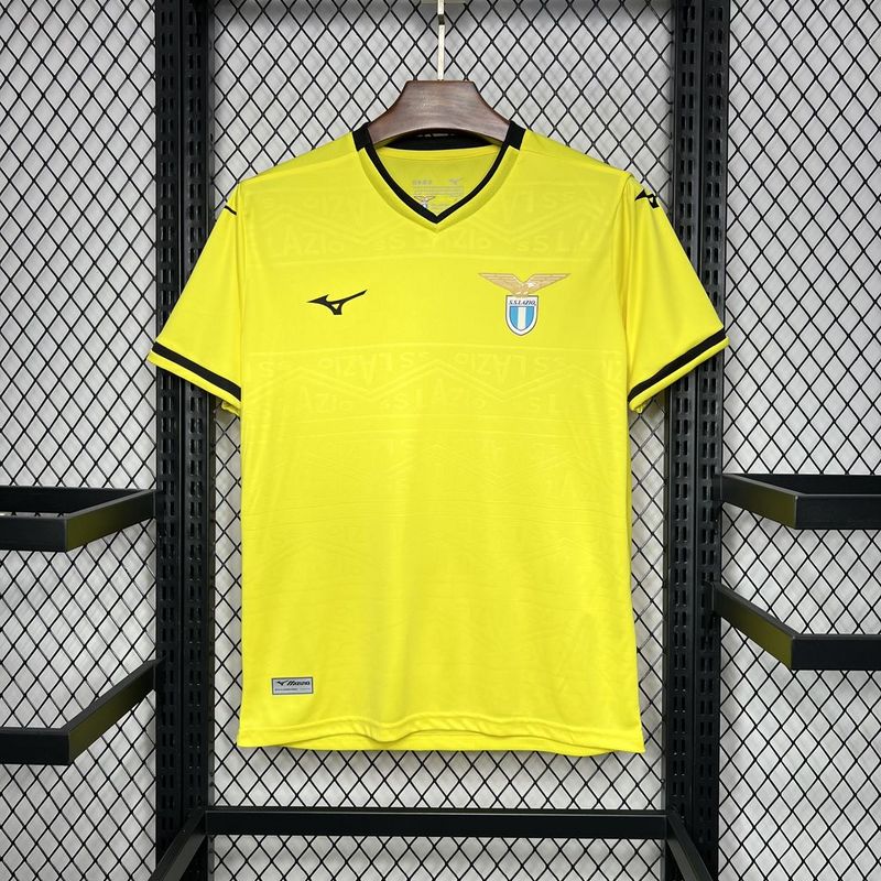 Camisa Lazio  III 24/25 Mizuno - Amarelo