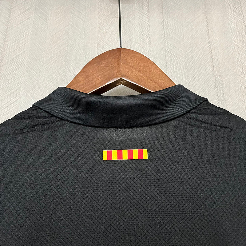 Camisa Barcelona  II 24/25 Fora Preta