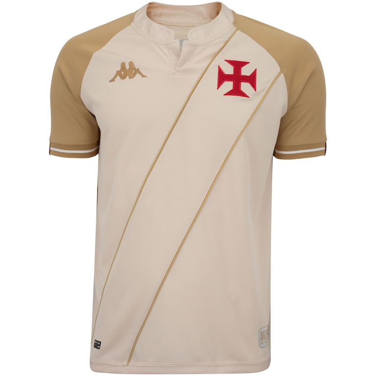 Camisa do Vasco da Gama III 24 Kappa Masculina Torcedor (Pré-Venda)