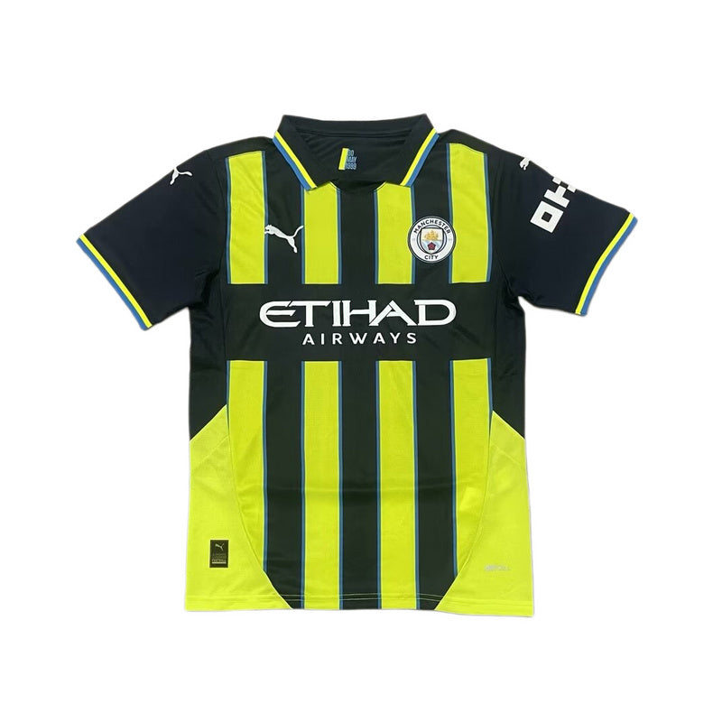 Camisa Manchester City 24/25 Verde e preta