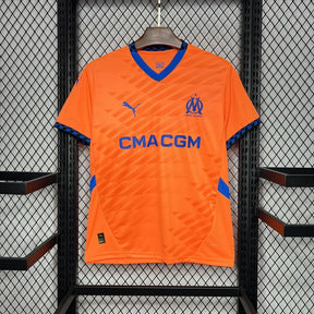 Camisa Olympique de Marseille Ill 24/25 Puma - Laranja