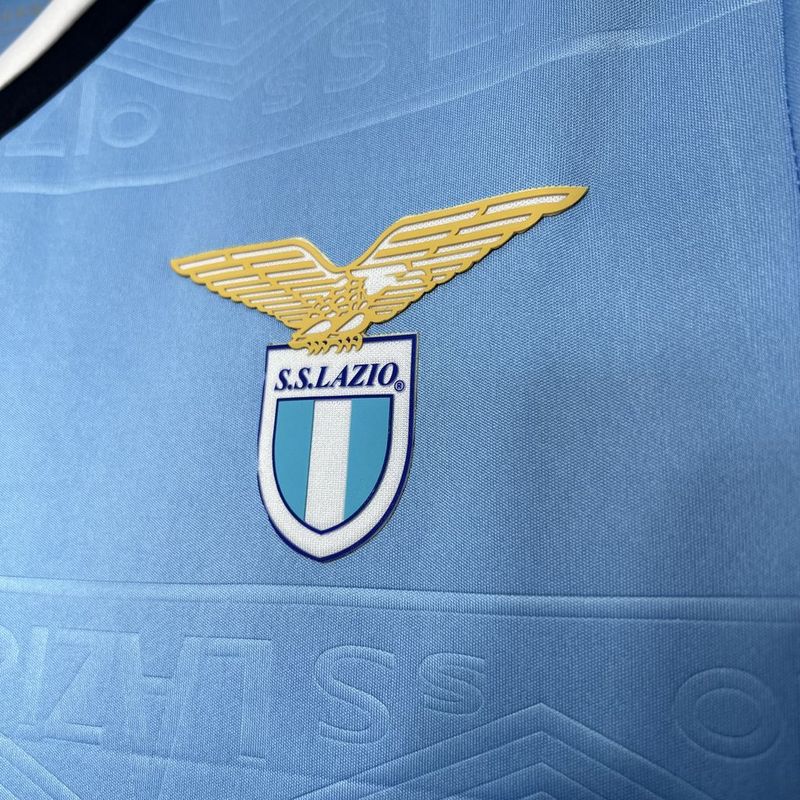 Camisa Lazio Home  24/25 Mizuno - Azul