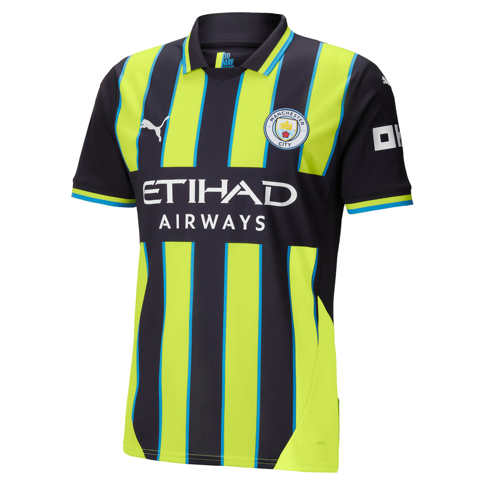 Camisa Manchester City 24/25 Verde e preta