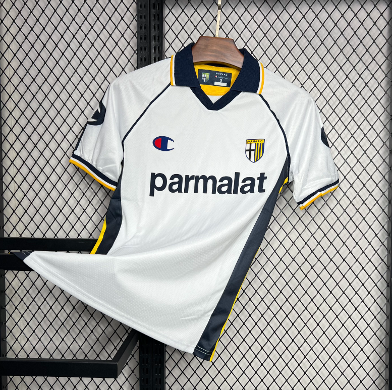 Camisa Parma Retrô 2002/2003 Branca - Champion