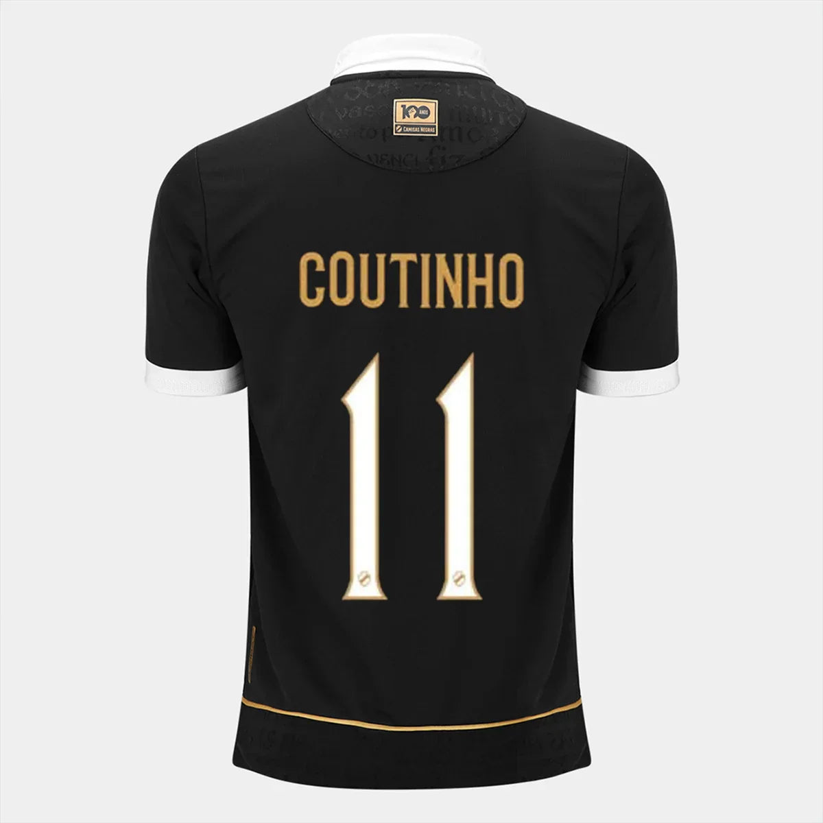 Camisa Vasco da Gama III 23/24 Kappa - Camisas Negras - COUTINHO #11