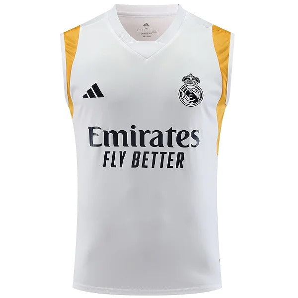 Regata Real Madrid 23/24 Branca  e Amarela