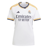 Camisa Feminina Real Madrid I 23/24 Adidas - Branco