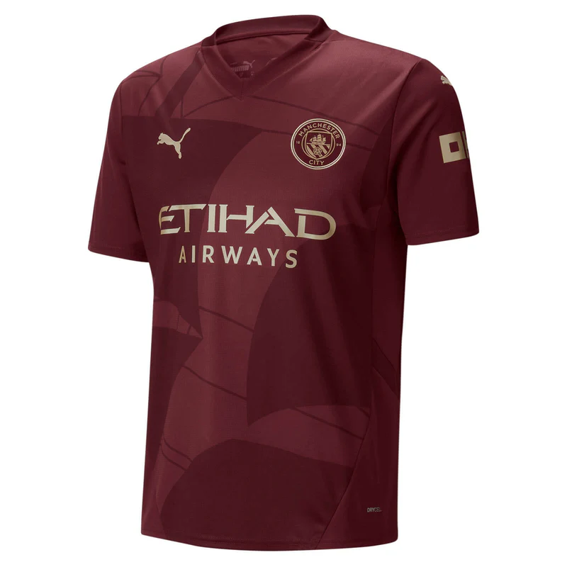 Camisa Manchester City Treino 24/25 Vinho