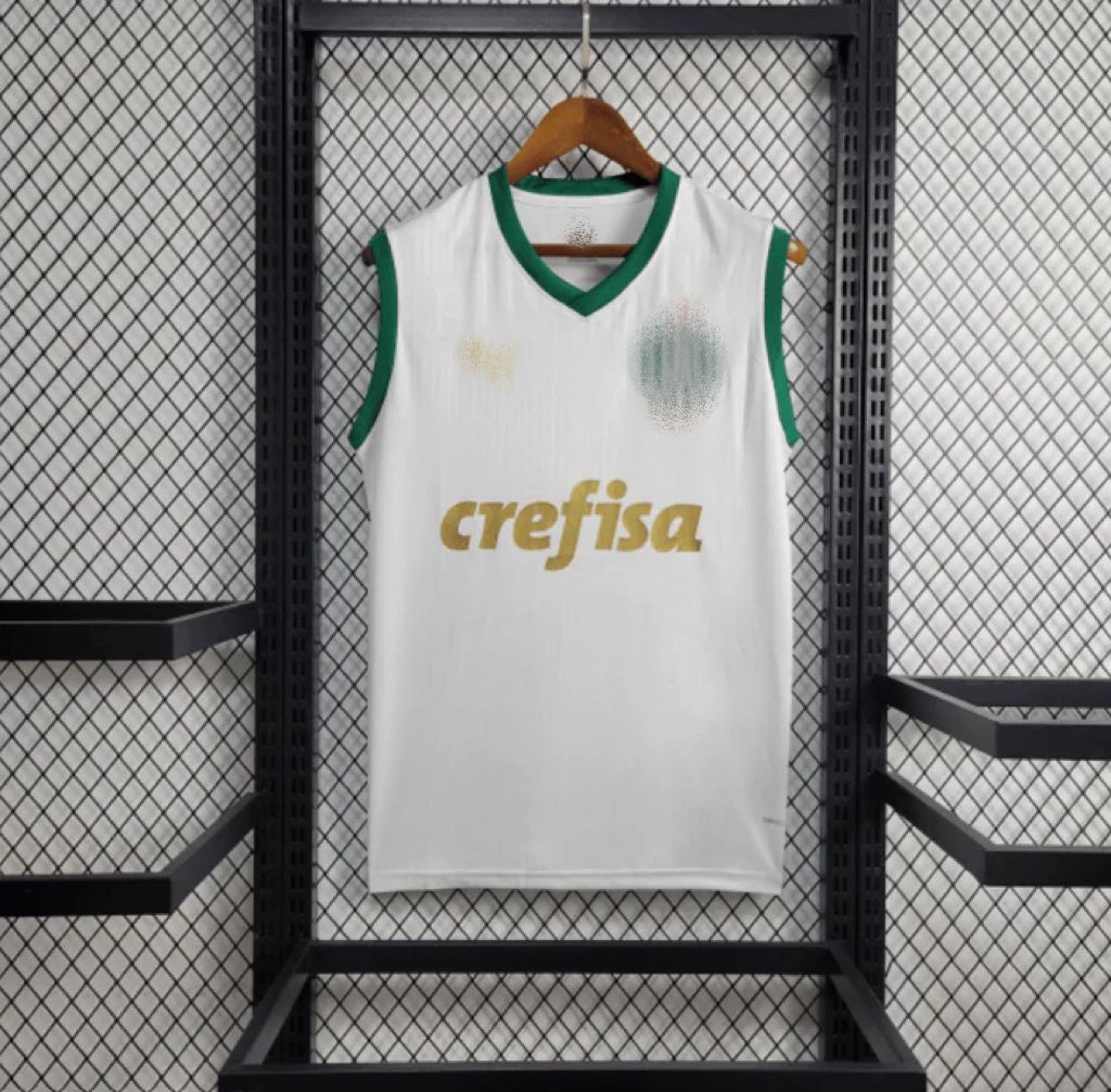 Camisa regata Palmeiras I 24/25 Puma - Branca